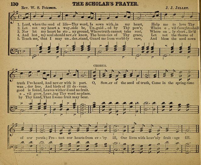 The Brilliant: a cluster of song brilliants for Sunday schools. Including a tempernace department page 130