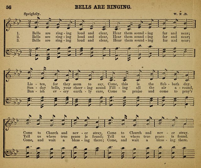 The Brilliant: a cluster of song brilliants for Sunday schools. Including a tempernace department page 56