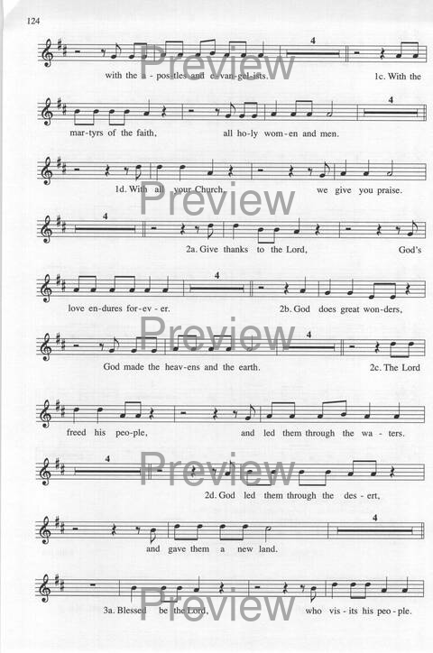 Bendigo al Señor: cánones, ostinatos, aclamacines y cantos de taizé page 124