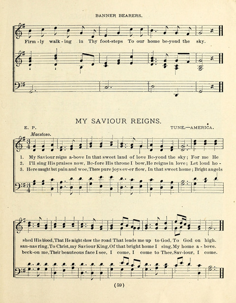 Buds and Blossoms for the Little Ones: a song book for infant classes or Sunday schools page 59