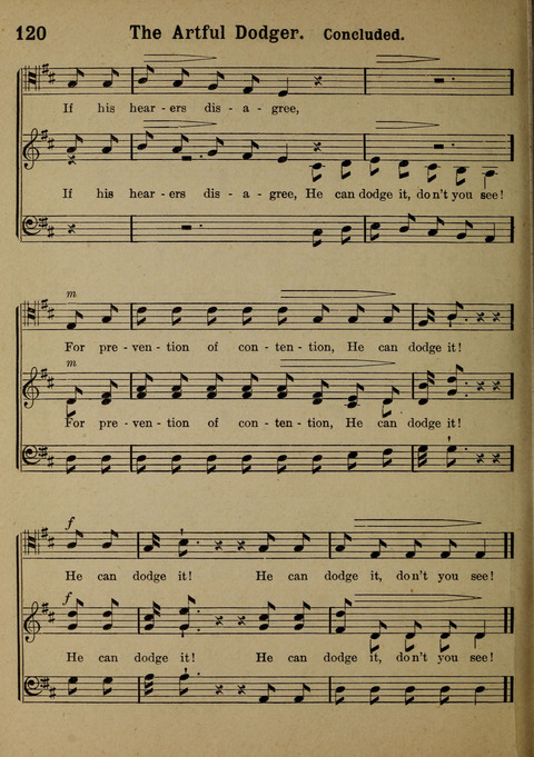 The Battle Cry: a new collection of temperance and prohibition songs page 120