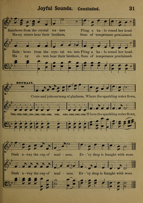 The Battle Cry: a new collection of temperance and prohibition songs page 31