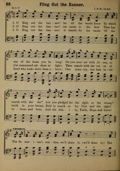 The Battle Cry: a new collection of temperance and prohibition songs page 88