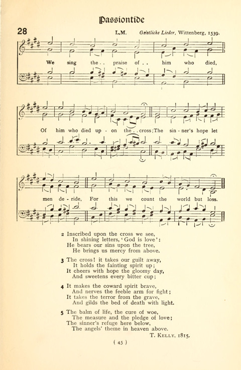 The Bach Chorale Book page 45