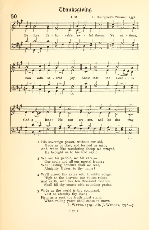 The Bach Chorale Book page 75