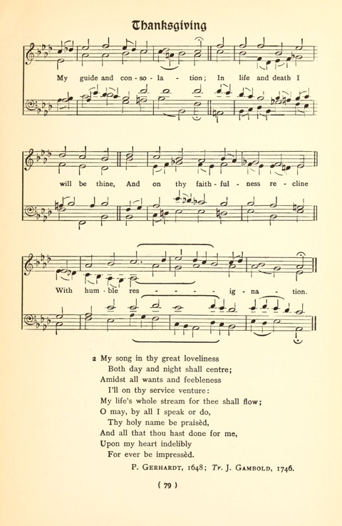 The Bach Chorale Book page 79