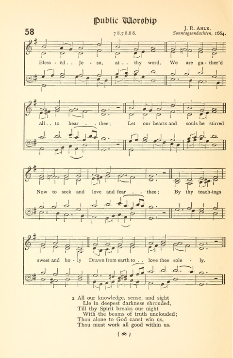 The Bach Chorale Book page 88