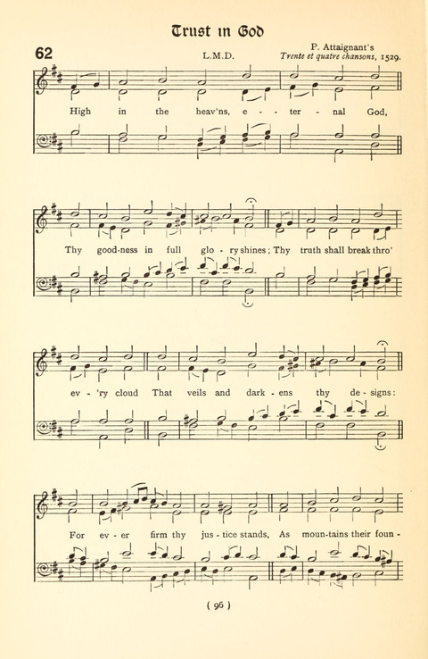 The Bach Chorale Book page 96