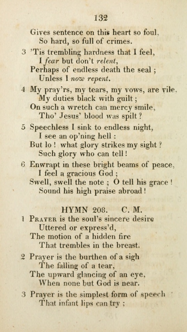 The Brick Church Hymns, Designed for the Use of Social Prayer Meetings and Families, selected from the most approved authors page 133