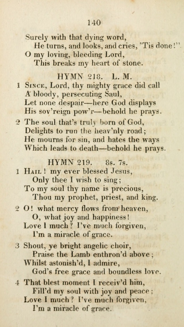 The Brick Church Hymns, Designed for the Use of Social Prayer Meetings and Families, selected from the most approved authors page 141