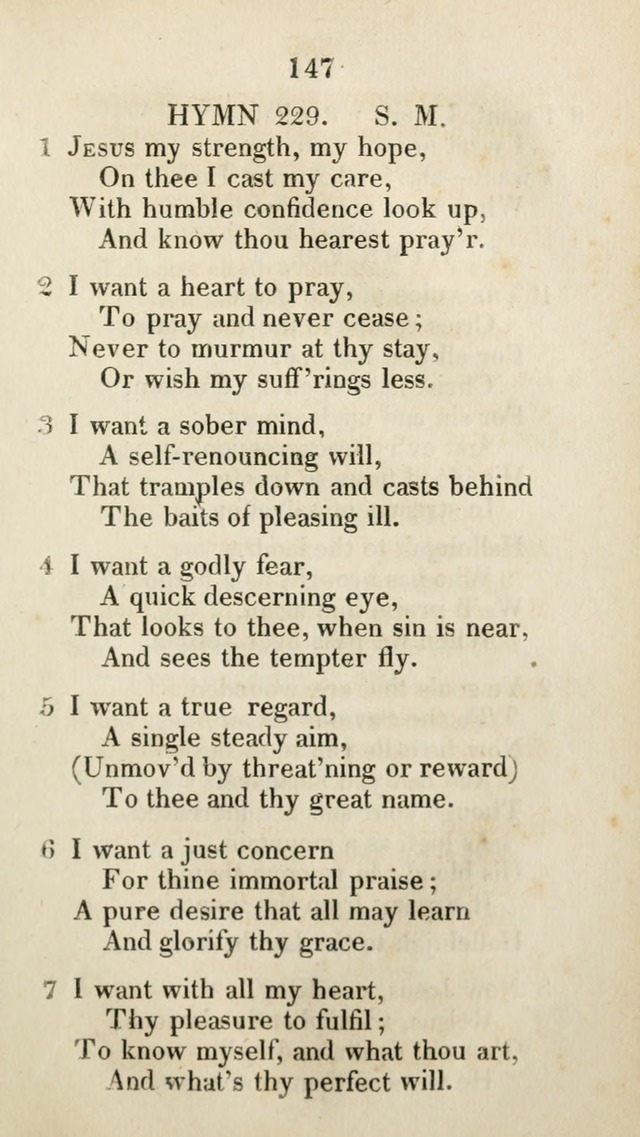 The Brick Church Hymns, Designed for the Use of Social Prayer Meetings and Families, selected from the most approved authors page 148