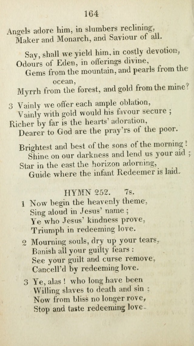 The Brick Church Hymns, Designed for the Use of Social Prayer Meetings and Families, selected from the most approved authors page 167