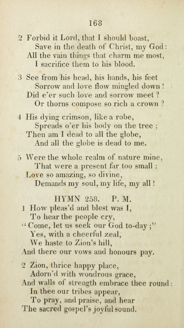 The Brick Church Hymns, Designed for the Use of Social Prayer Meetings and Families, selected from the most approved authors page 171