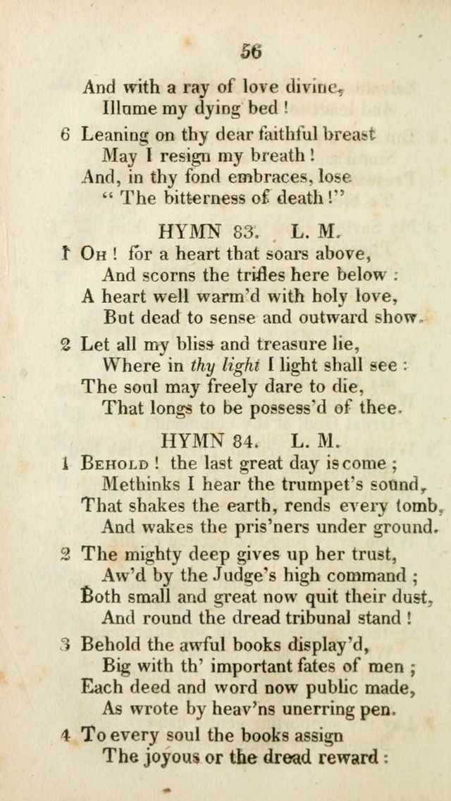 The Brick Church Hymns, Designed for the Use of Social Prayer Meetings and Families, selected from the most approved authors page 57