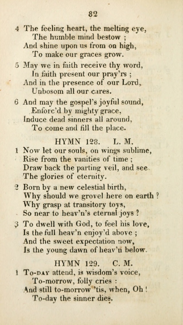 The Brick Church Hymns, Designed for the Use of Social Prayer Meetings and Families, selected from the most approved authors page 83