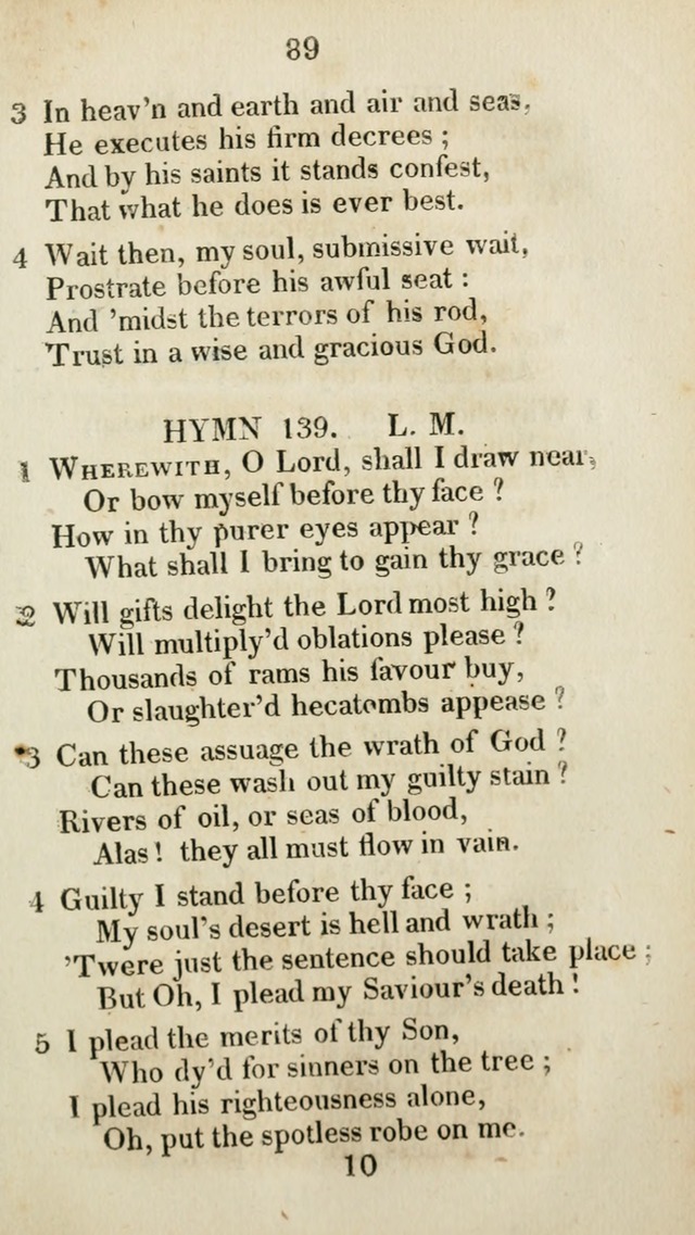 The Brick Church Hymns, Designed for the Use of Social Prayer Meetings and Families, selected from the most approved authors page 90