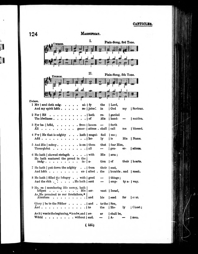 The Baptist Church Hymnal: chants and anthems with music page 154