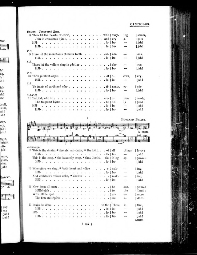 The Baptist Church Hymnal: chants and anthems with music page 160