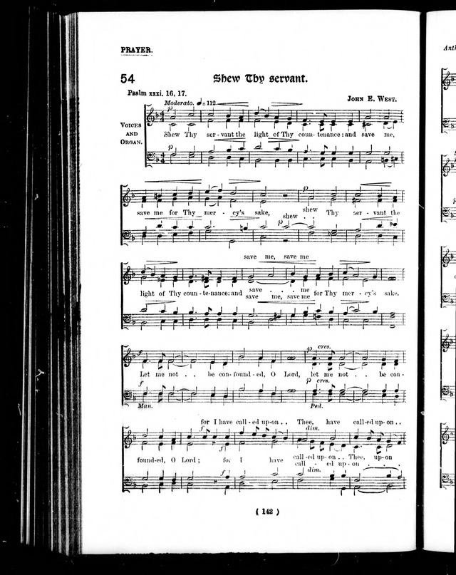 The Baptist Church Hymnal: chants and anthems with music page 351