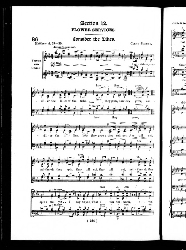 The Baptist Church Hymnal: chants and anthems with music page 469