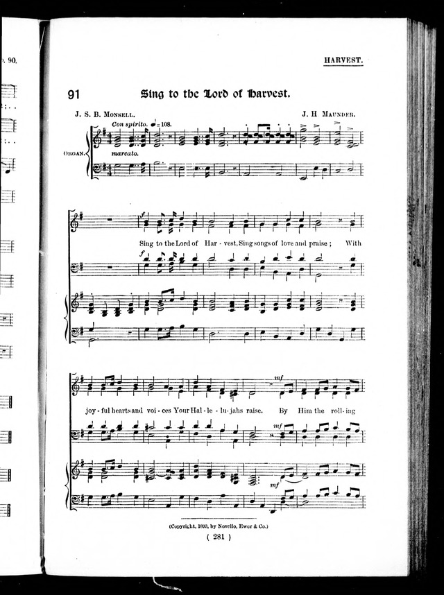 The Baptist Church Hymnal: chants and anthems with music page 496