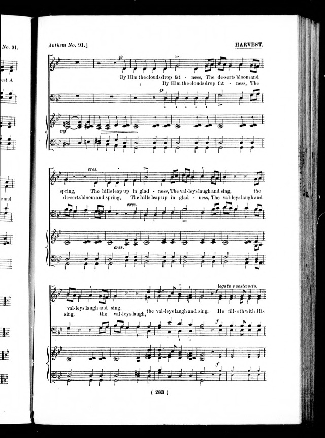 The Baptist Church Hymnal: chants and anthems with music page 498