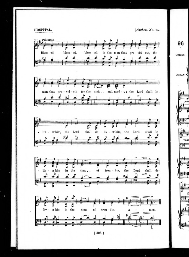 The Baptist Church Hymnal: chants and anthems with music page 521