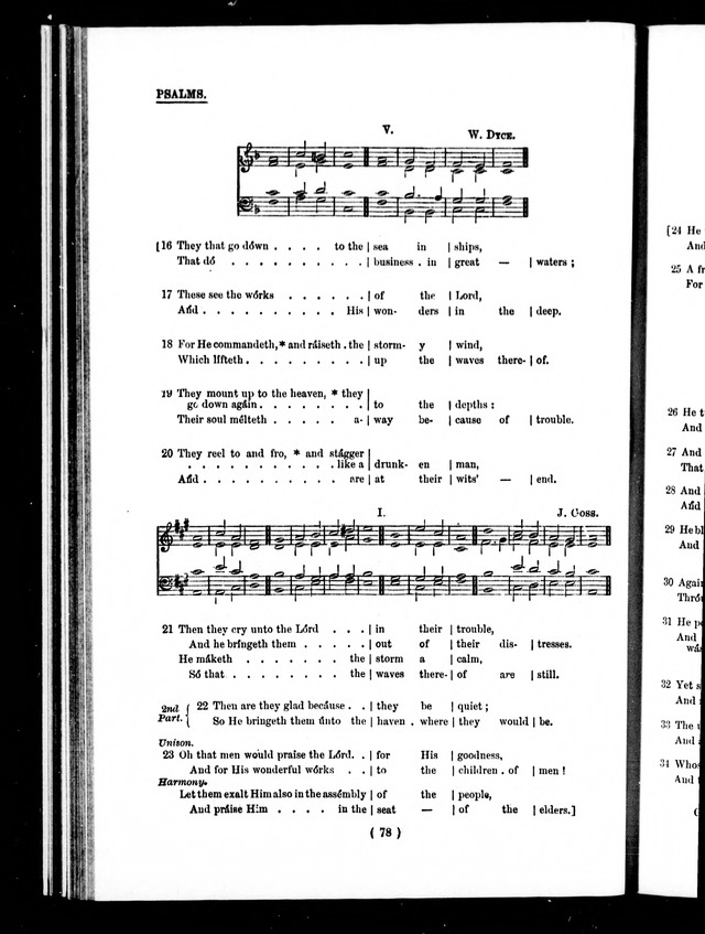 The Baptist Church Hymnal: chants and anthems with music page 81