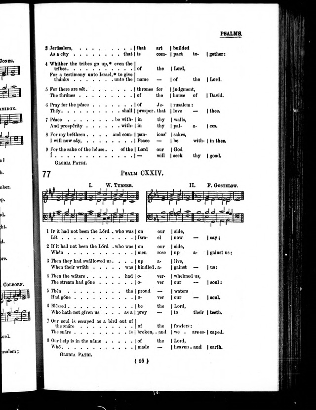 The Baptist Church Hymnal: chants and anthems with music page 98