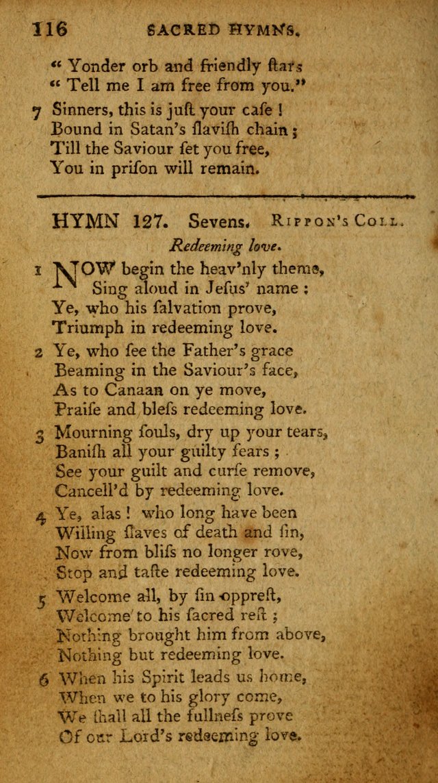 The Boston Collection of Sacred and Devotional Hymns: intended to accommodate Christians on special and stated occasions page 115