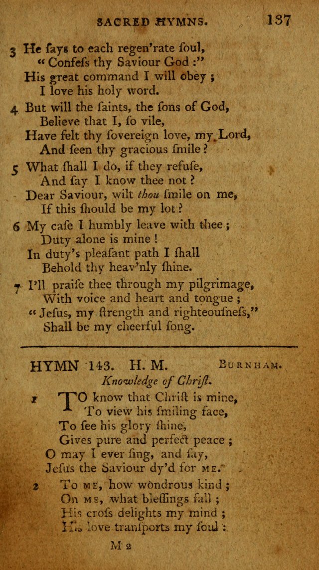 The Boston Collection of Sacred and Devotional Hymns: intended to accommodate Christians on special and stated occasions page 136