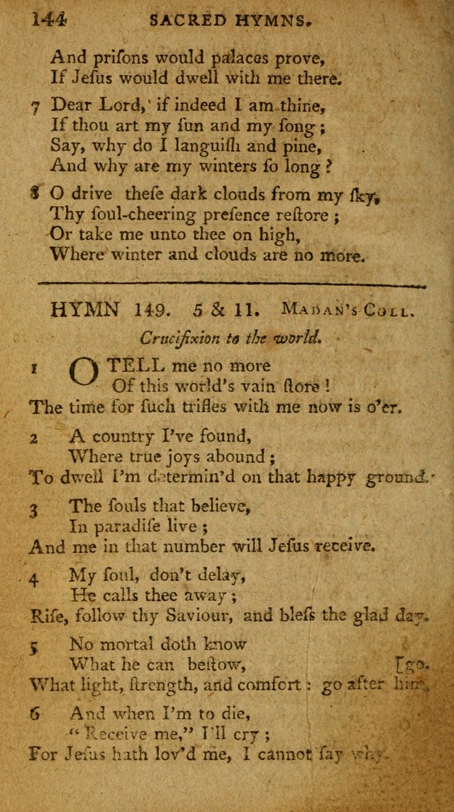 The Boston Collection of Sacred and Devotional Hymns: intended to accommodate Christians on special and stated occasions page 143