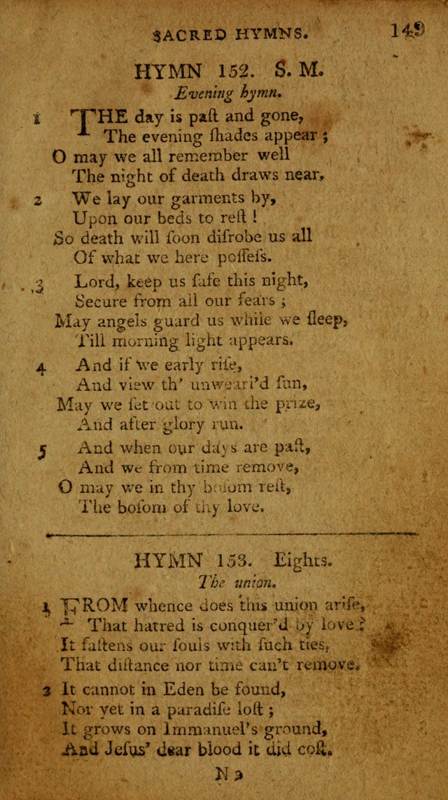 The Boston Collection of Sacred and Devotional Hymns: intended to accommodate Christians on special and stated occasions page 148