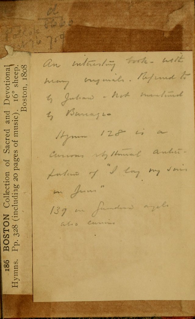 The Boston Collection of Sacred and Devotional Hymns: intended to accommodate Christians on special and stated occasions page 160