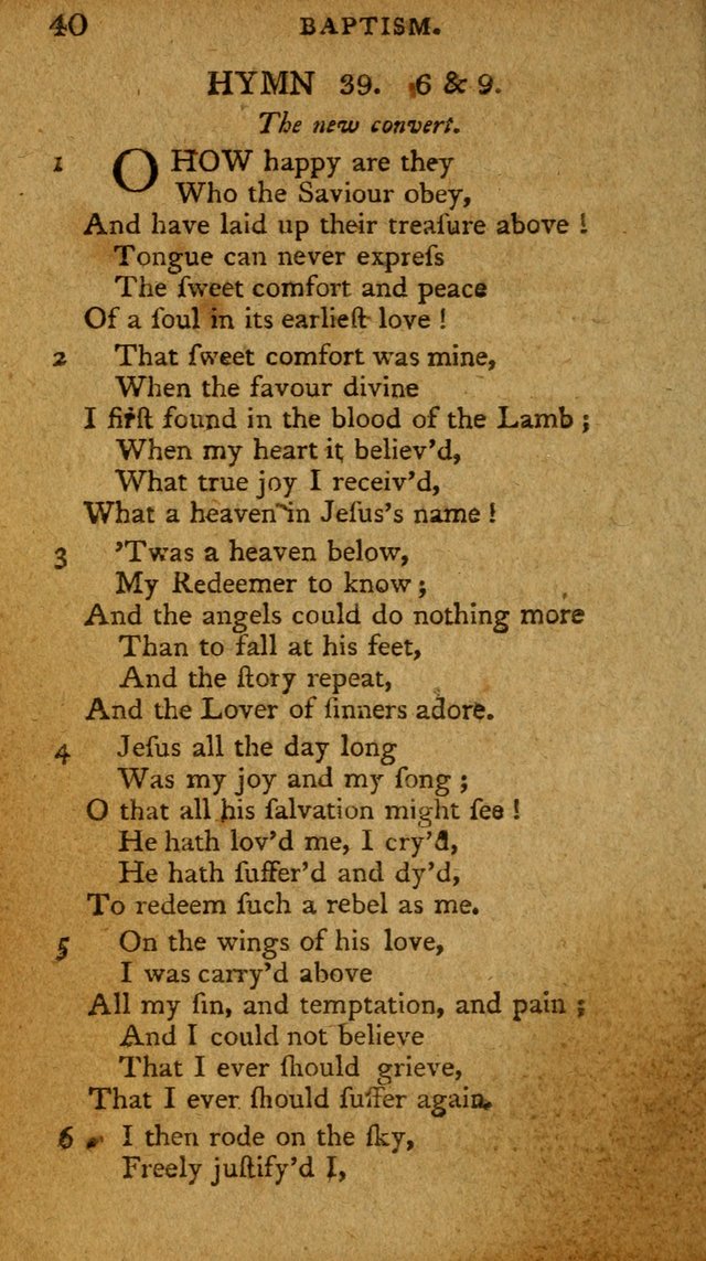 The Boston Collection of Sacred and Devotional Hymns: intended to accommodate Christians on special and stated occasions page 39