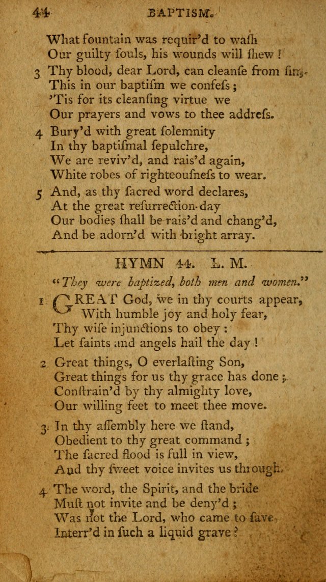 The Boston Collection of Sacred and Devotional Hymns: intended to accommodate Christians on special and stated occasions page 43