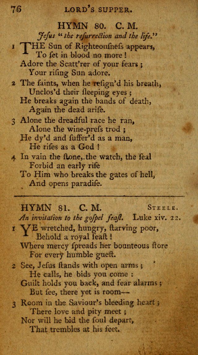 The Boston Collection of Sacred and Devotional Hymns: intended to accommodate Christians on special and stated occasions page 75