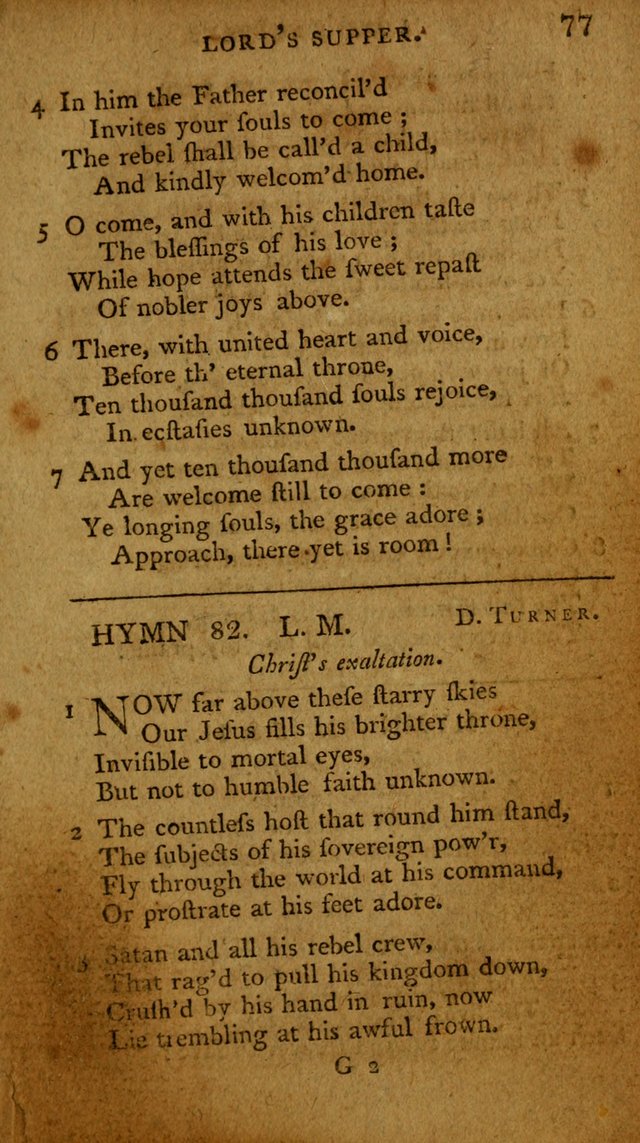 The Boston Collection of Sacred and Devotional Hymns: intended to accommodate Christians on special and stated occasions page 76