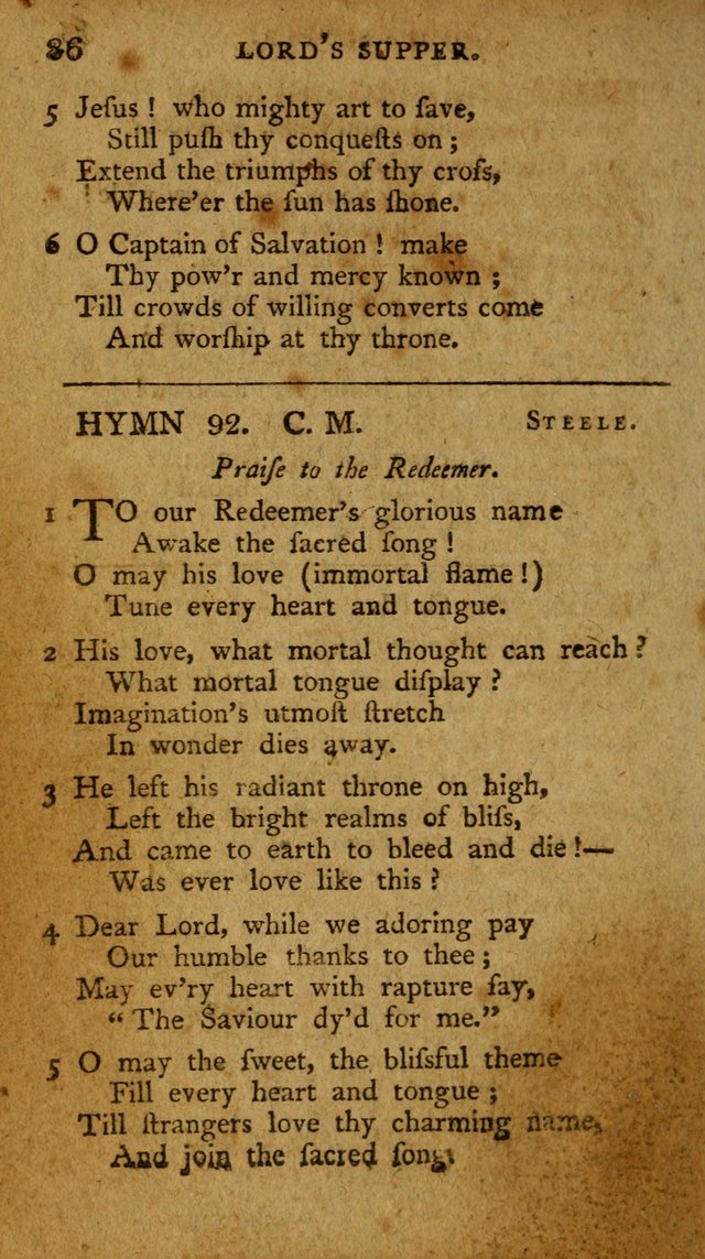 The Boston Collection of Sacred and Devotional Hymns: intended to accommodate Christians on special and stated occasions page 85