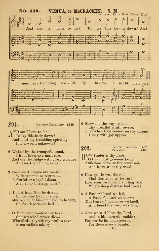 Baptist Chorals: a tune and hymn book designed to promote general congregational singing; containing one hundred and sixty four tunes adapted to about four hundred choice hymns  page 132