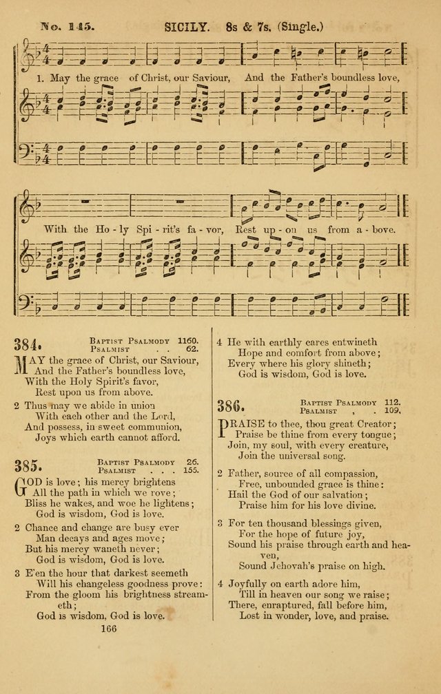 Baptist Chorals: a tune and hymn book designed to promote general congregational singing; containing one hundred and sixty four tunes adapted to about four hundred choice hymns  page 173