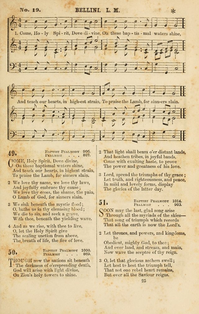 Baptist Chorals: a tune and hymn book designed to promote general congregational singing; containing one hundred and sixty four tunes adapted to about four hundred choice hymns  page 32