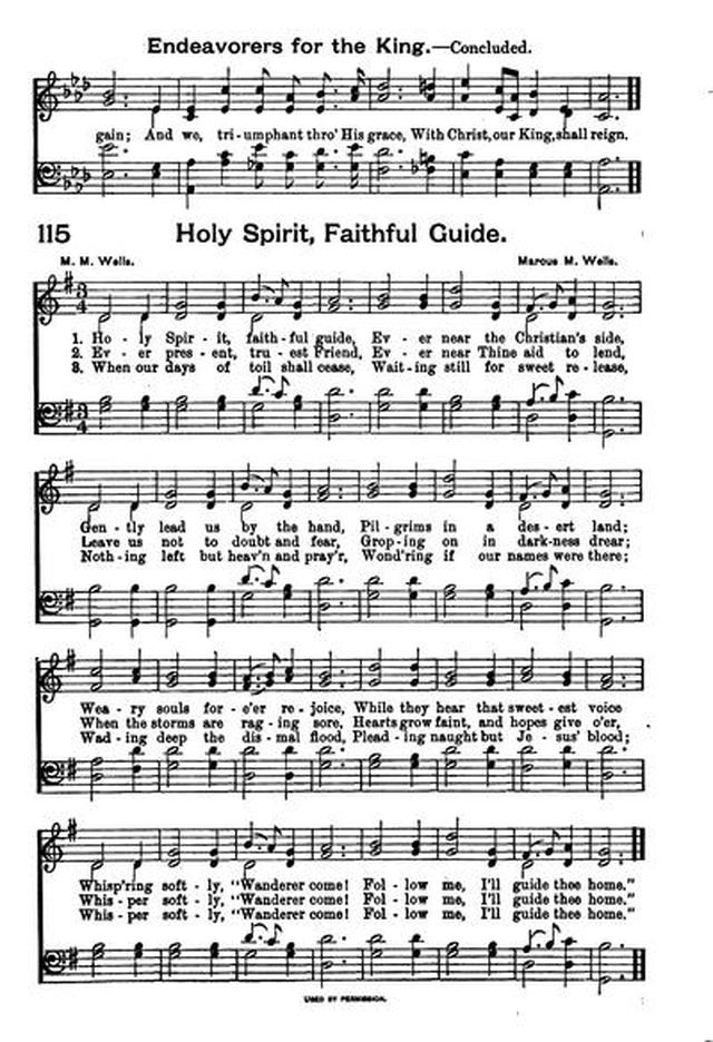 Best Endeavor Hymns: especially for use in Christian endeavor societies, young people