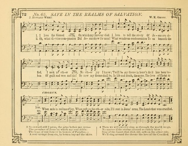 Bright Gems: for Sabbath-schools, prayer-meetings, services of song, etc. page 73