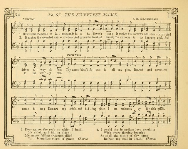 Bright Gems: for Sabbath-schools, prayer-meetings, services of song, etc. page 75