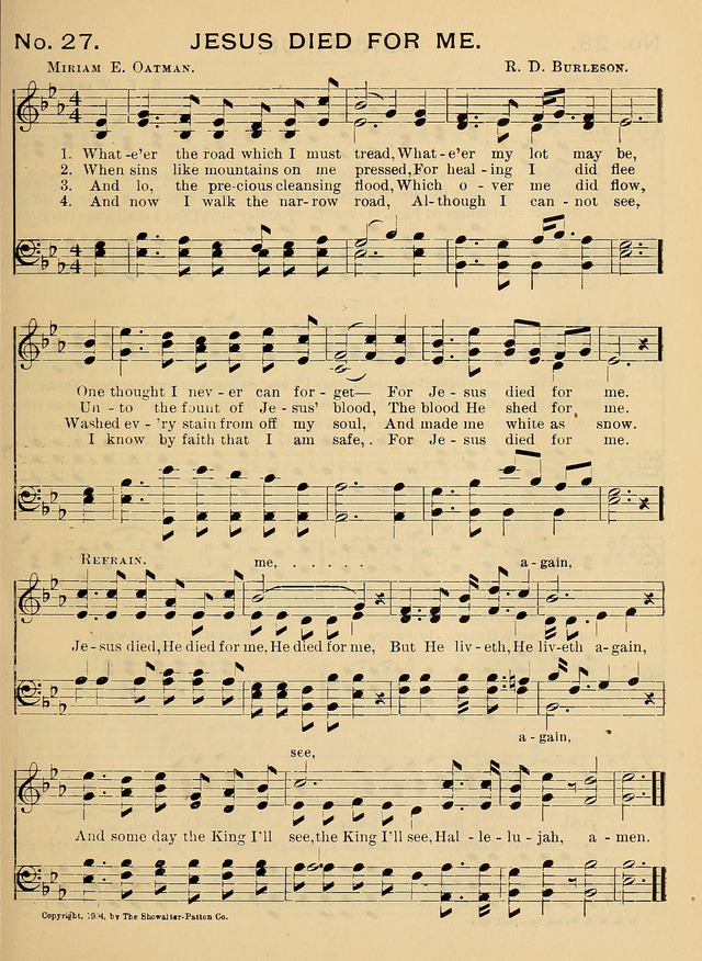 The Best Gospel Songs and their composers page 27