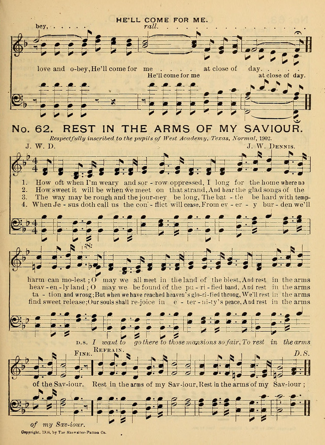 The Best Gospel Songs and their composers page 63