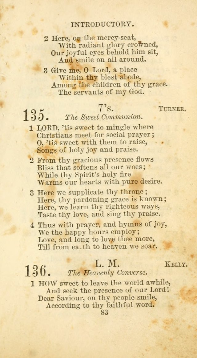 The Baptist Harp: a new collection of hymns for the closet, the family, social worship, and revivals page 116