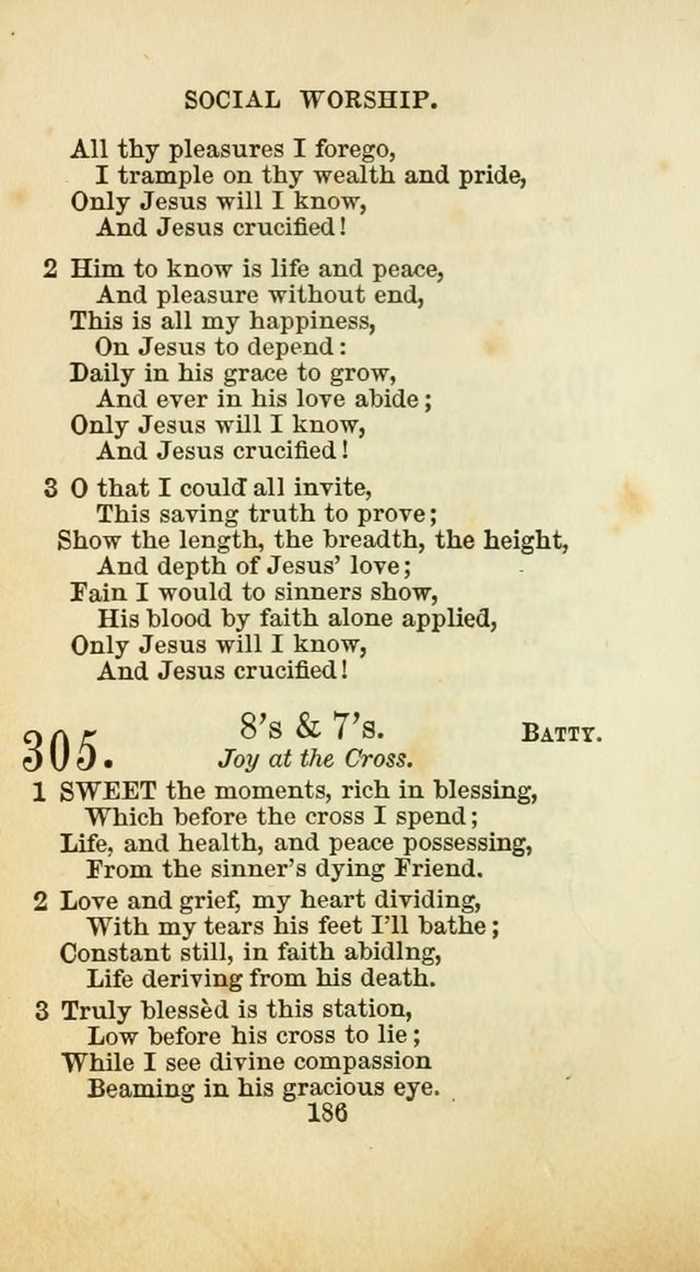 The Baptist Harp: a new collection of hymns for the closet, the family, social worship, and revivals page 219