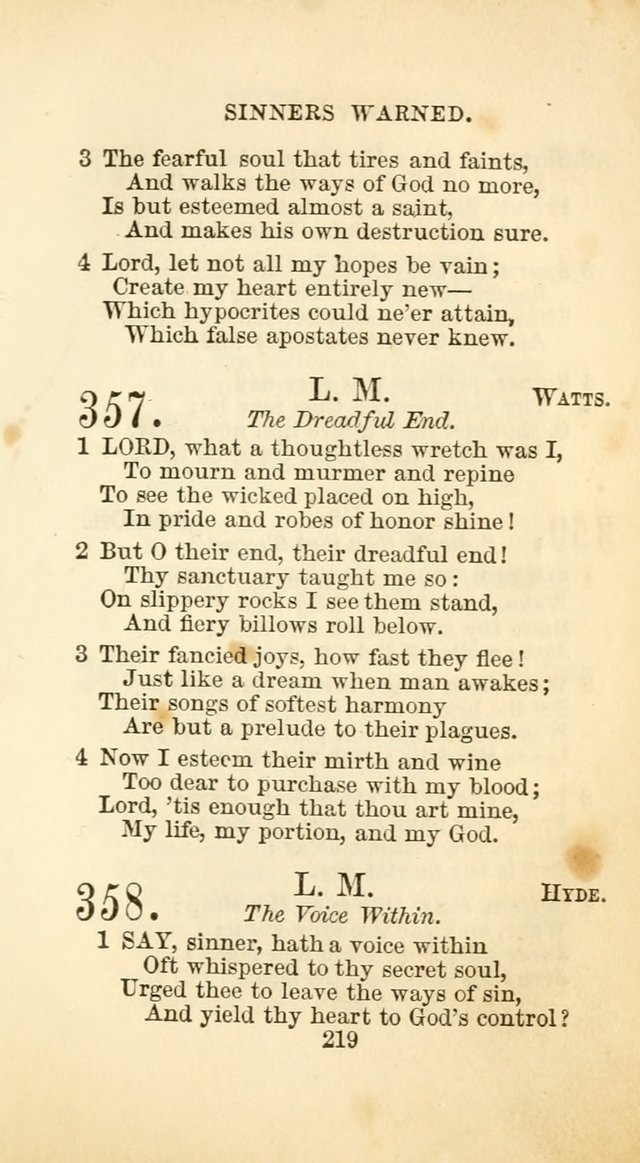 The Baptist Harp: a new collection of hymns for the closet, the family, social worship, and revivals page 248